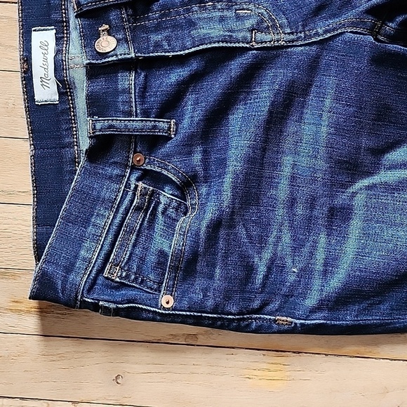 Madewell 8" Skinny Jean Sz 28 Greendale Wash - Picture 5 of 8